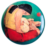 Ang Kiukok "Mother & Child" Art Plate